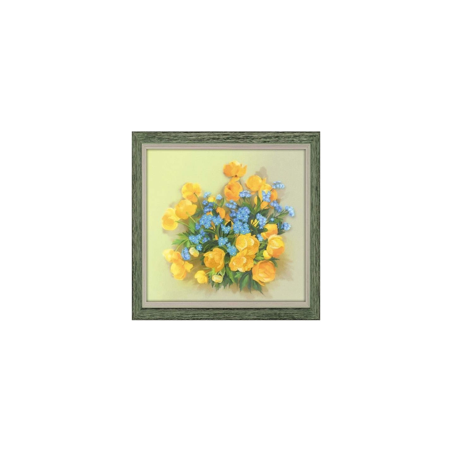Riolis Embroidery kit Globe Flowers