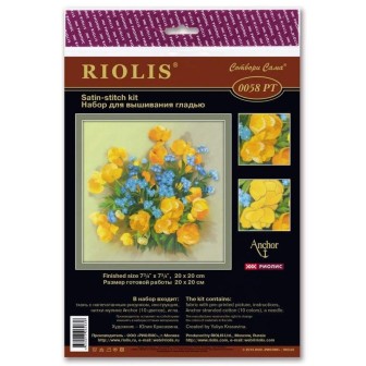 Riolis Kit de broderie Trolle d'Europe