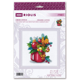 Embroidery kit New Year's Aroma Embroidery kit New Year's Aroma