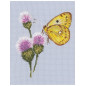 Embroidery kit Flying up to the flower