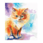 Kit de broderie Minou ensoleillé