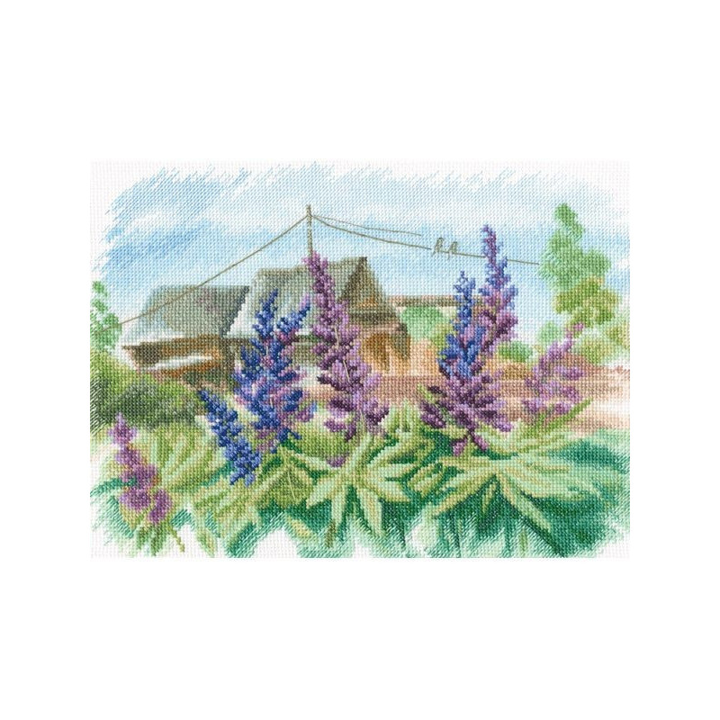 Embroidery kit In the countryside