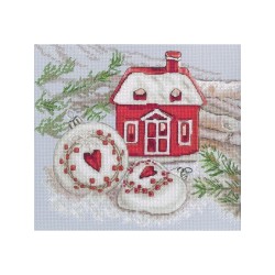 Embroidery kit RTO Gingerbread house