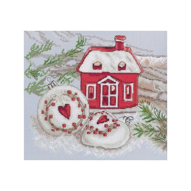 Stickset Lebkuchenhaus Stickset Lebkuchenhaus