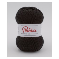 Phildar knitting yarn Phil Partner 3,5 Noir