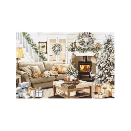 Embroidery kit Dreaming of a White Christmas