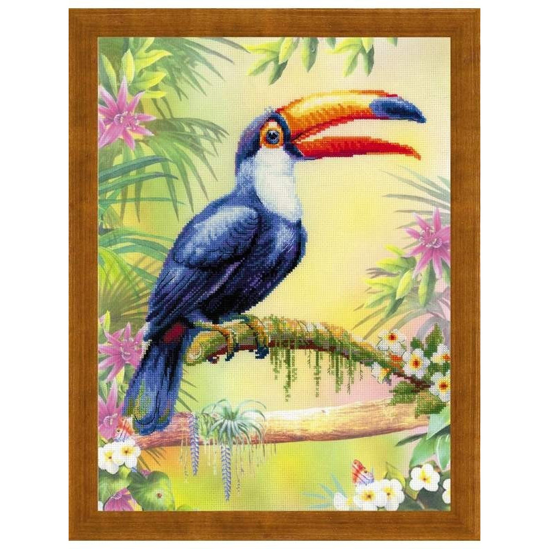 Embroidery kit Toucan Embroidery kit Toucan