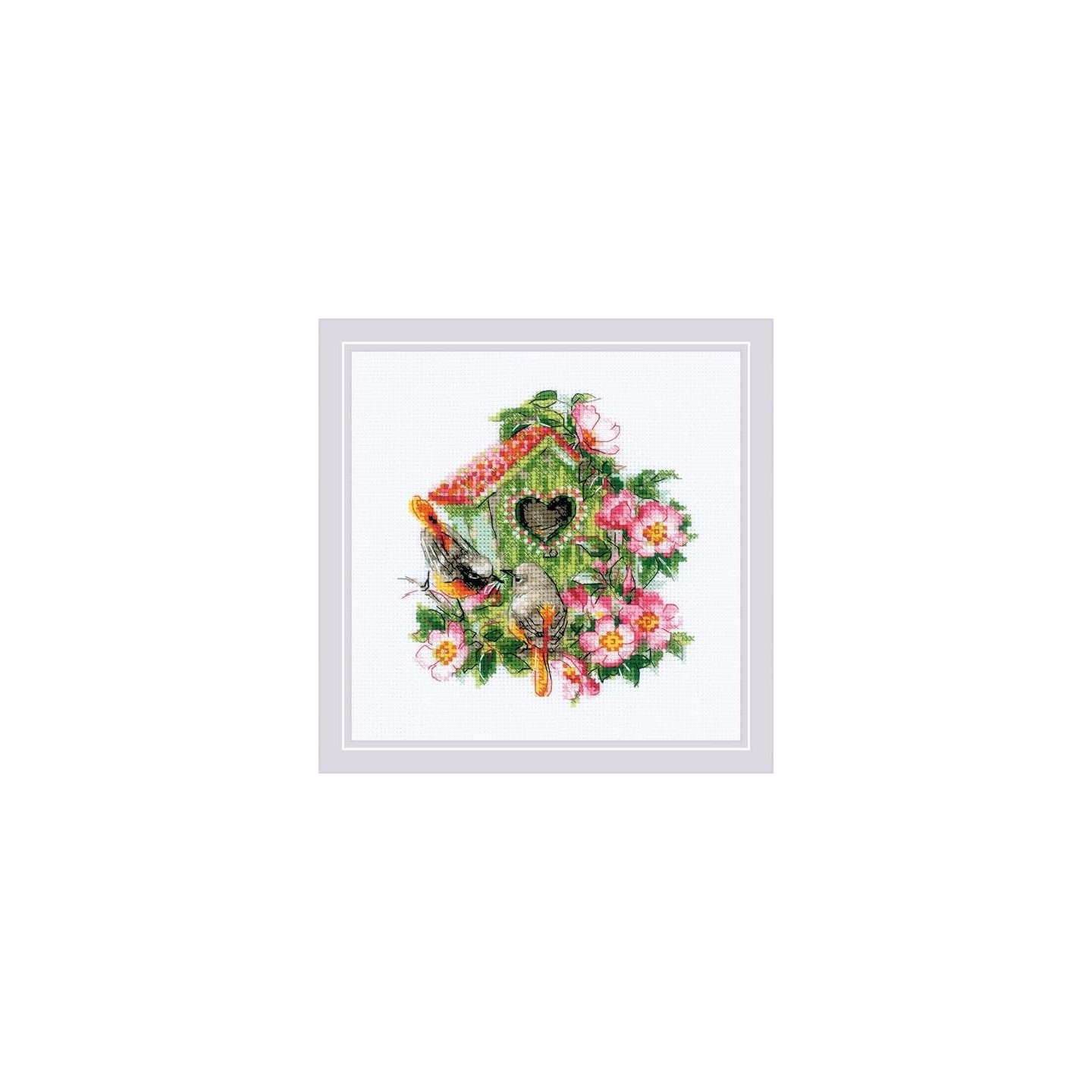 Riolis Embroidery kit Happy Together