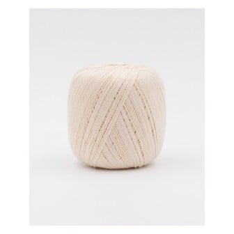 Crochet yarn Phildar Phil Perle 5 Ivoire