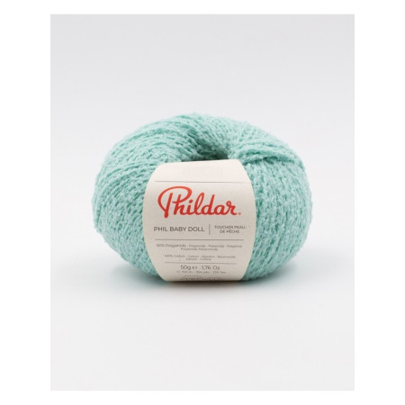 Knitting yarn Phildar Phil Baby Doll Menthol