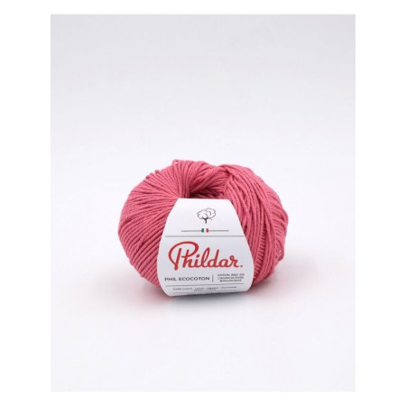 Knitting yarn Phildar Phil Ecocoton Petunia