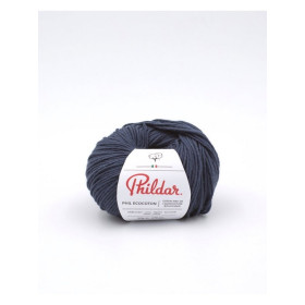 Knitting yarn Phildar Phil Ecocoton Marine