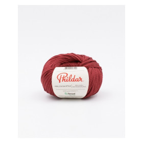 Knitting yarn Phildar Phil Eucalyptus Pourpre