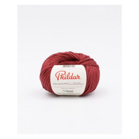 Knitting yarn Phildar Phil Eucalyptus Pourpre