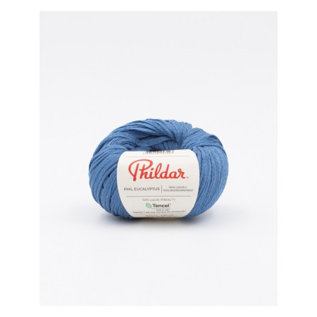 Knitting yarn Phildar Phil Eucalyptus Denim