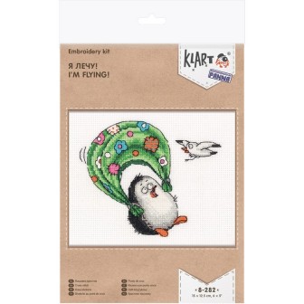Klart Borduurpakket Ik vlieg!
