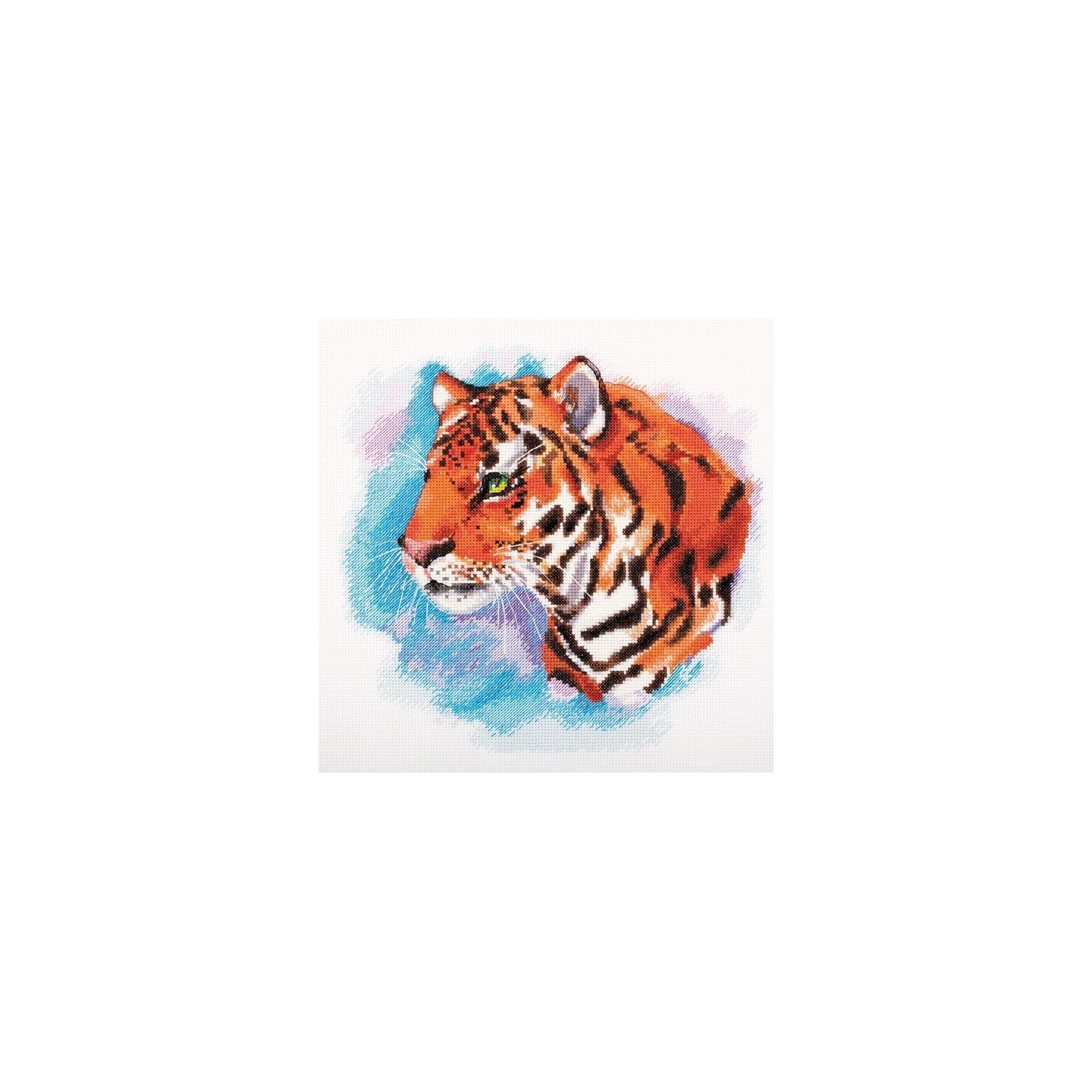 Panna Embroidery kit Watercolour Tiger