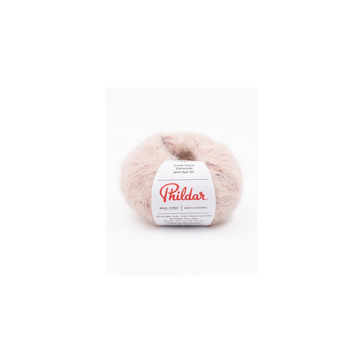 Knitting yarn Phildar Phil Cosy Rosée