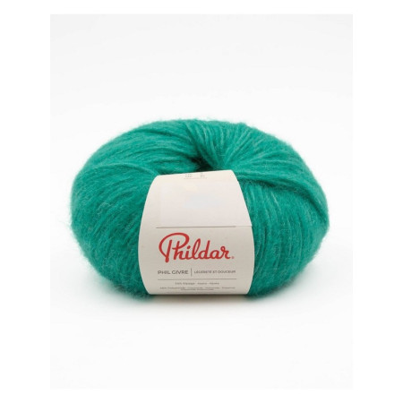 Knitting yarn Phildar Phil Givre Emeraude