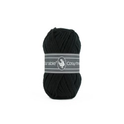 Knitting yarn Durable Cosy Fine 325 black