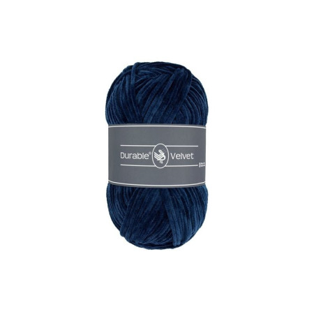 Knitting yarn Durable Velvet 321 Navy