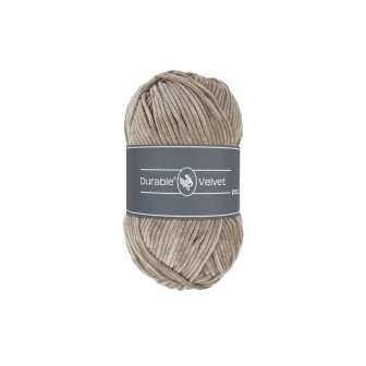 Breiwol Durable Velvet 343 Warm Taupe