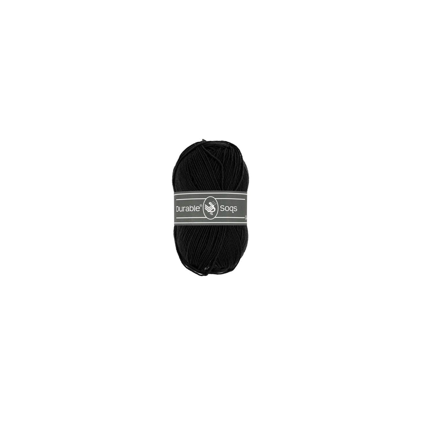 Breiwol Durable Soqs 325 Black