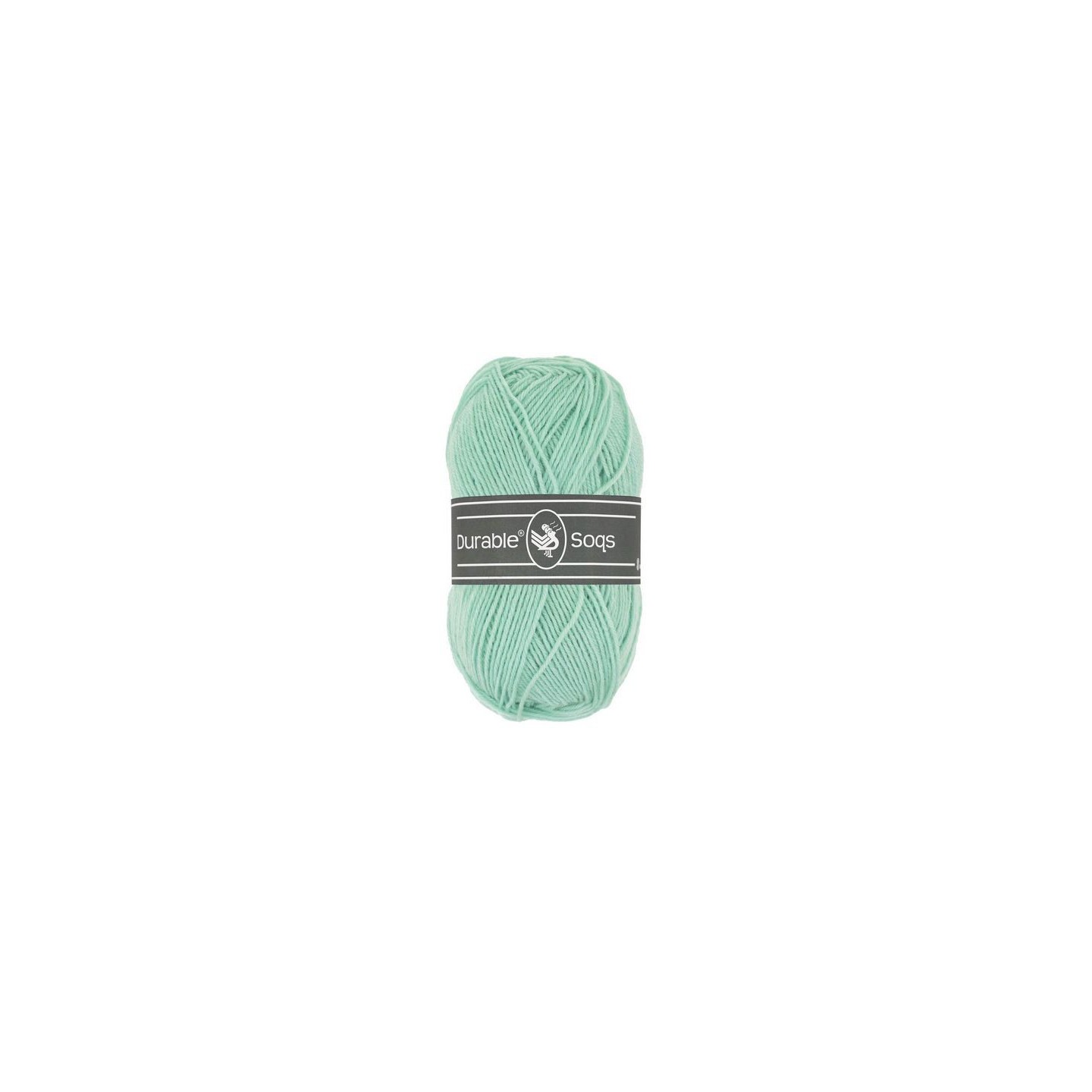 Breiwol Durable Soqs 416 Duck egg blue