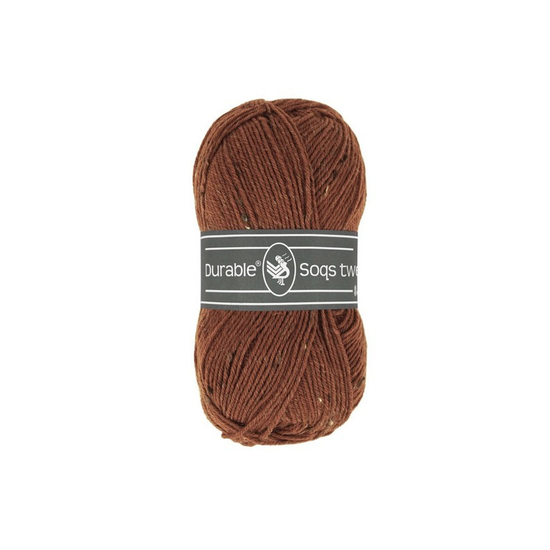 Soqs Tweed 417 Bombay Brown