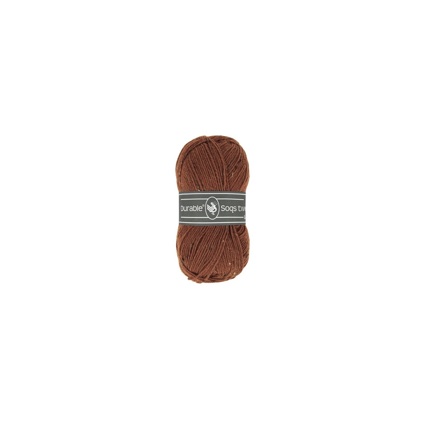 Breiwol Durable Soqs Tweed 417 Bombay Brown