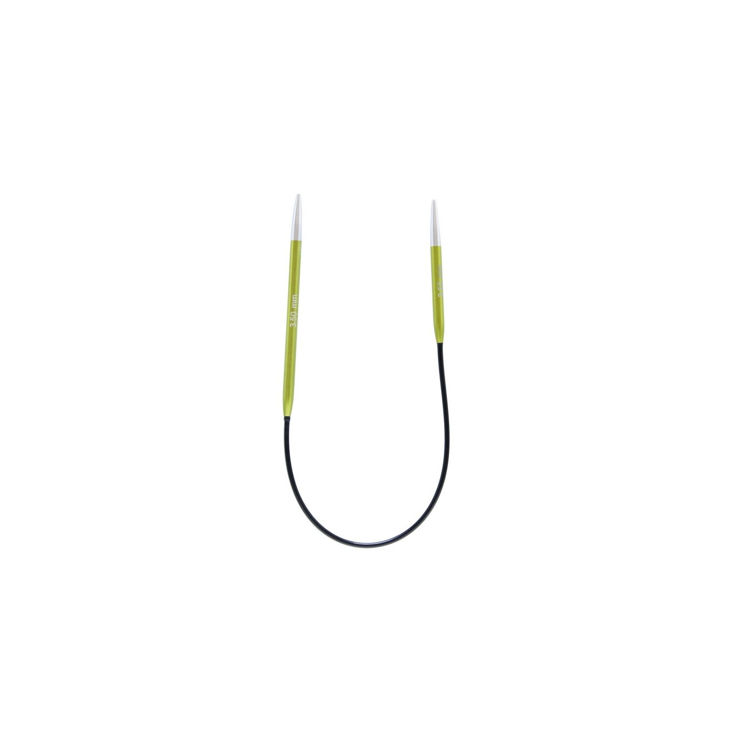 Zing aiguille circulaire asymétrique  3,5 mm 