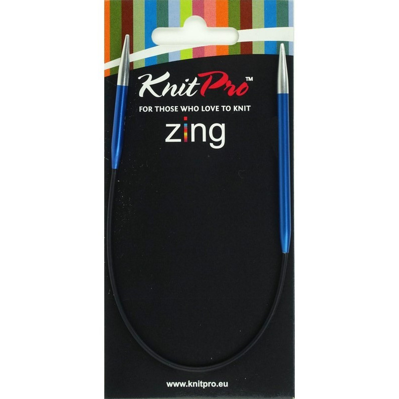 Zing asymetrische rondbreinaald 4 mm