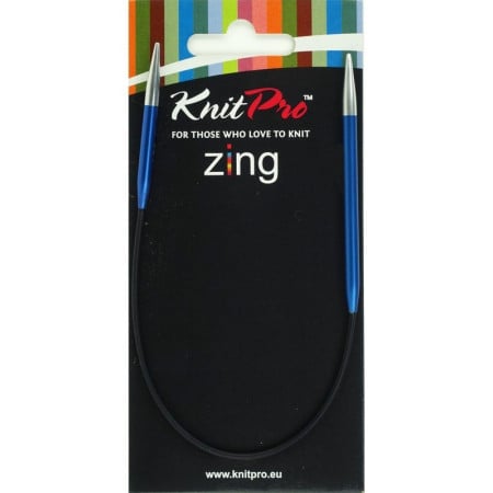 Zing asymmetrische Rundstricknadel 4 mm