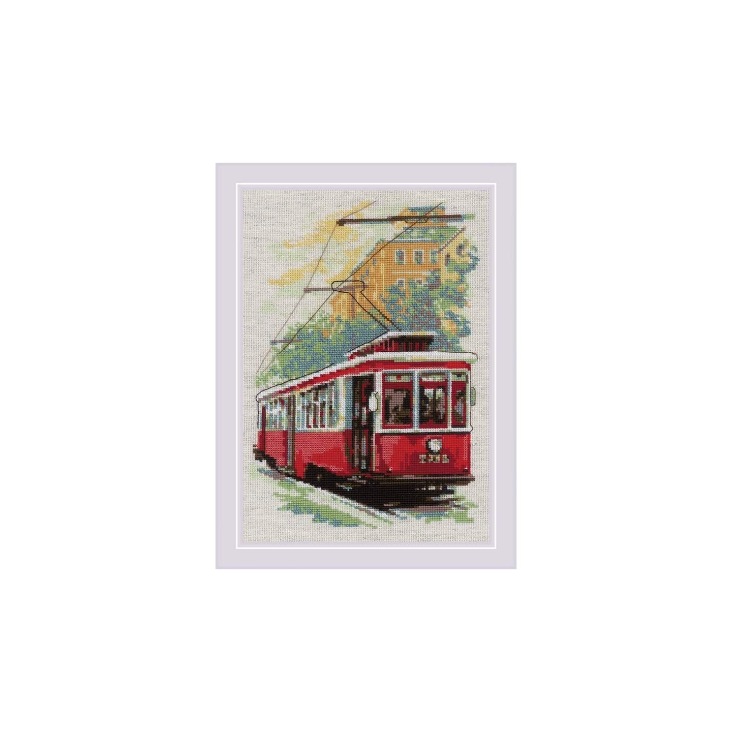 Riolis Stickset Alte Straßenbahn
