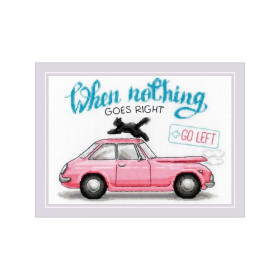 Riolis Embroidery kit Go left