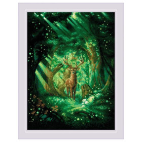 Embroidery kit Forest spirit Embroidery kit Forest spirit