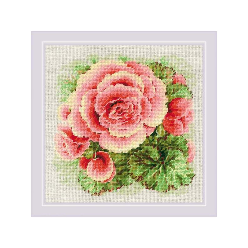 Kit de broderie Begonia Kit de broderie Begonia