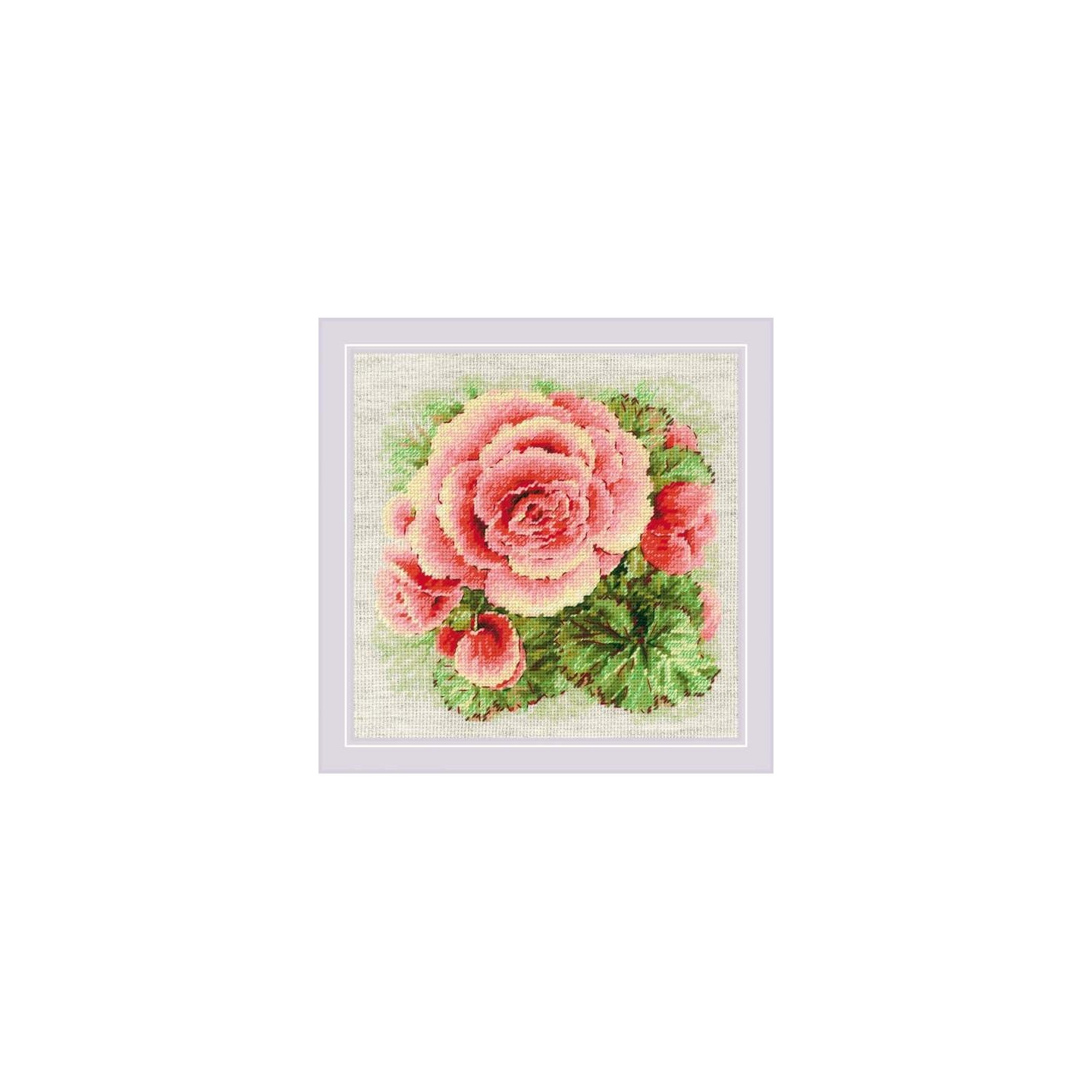 Riolis Embroidery kit Begonia