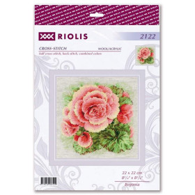 Embroidery kit Begonia