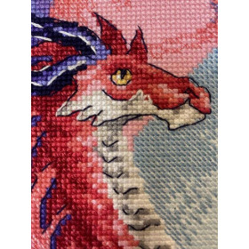 Embroidery kit Your mighty dragon Embroidery kit Your mighty dragon