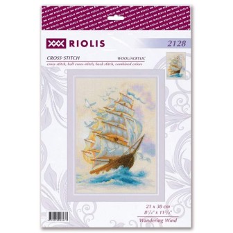 Riolis Kit de broderie Vent errant