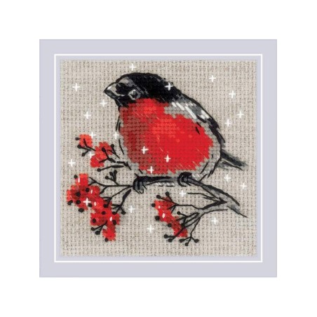 Embroidery kit Winter Guest