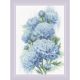 Riolis Borduurpakket Fijne chrysanten