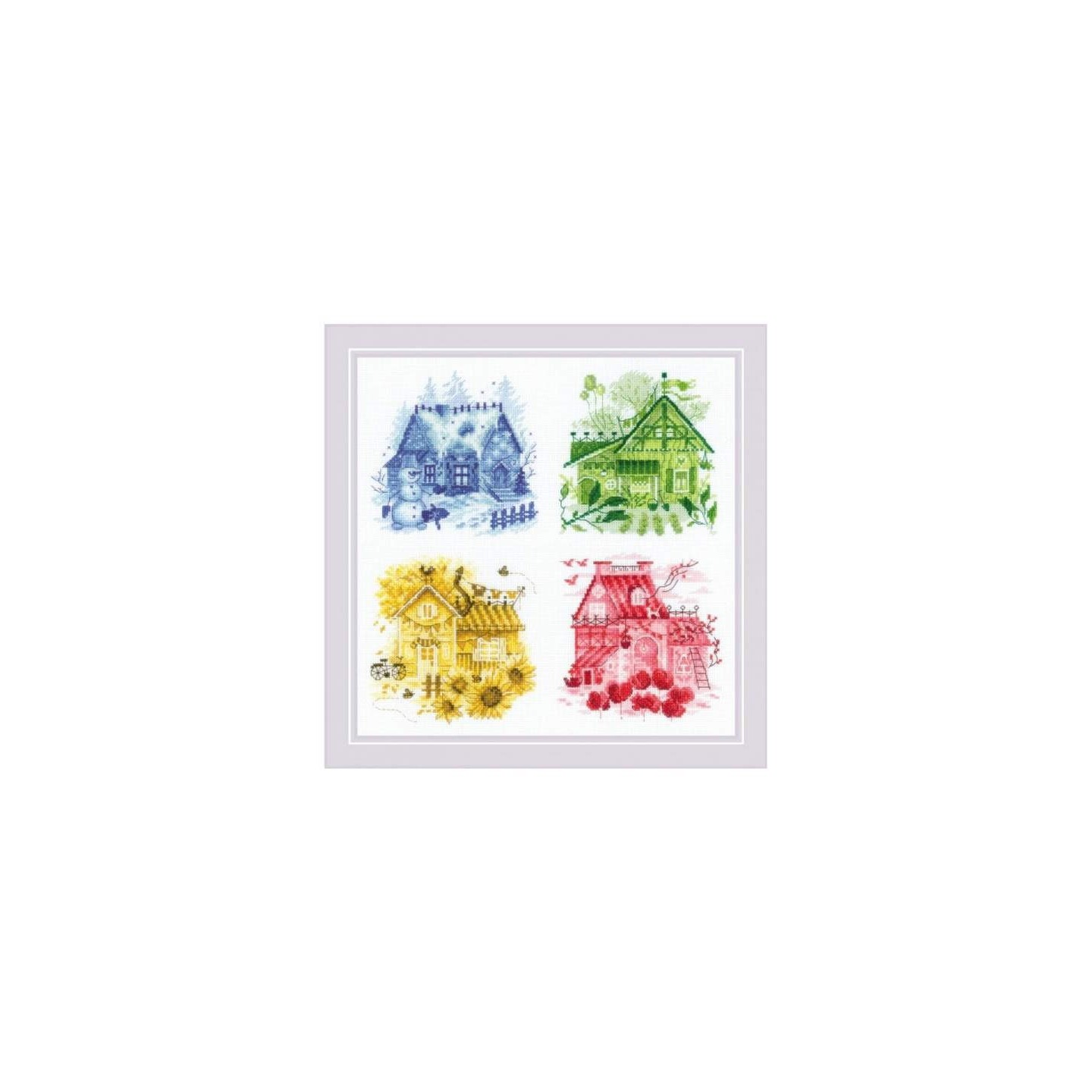 Riolis Embroidery kit Happy street