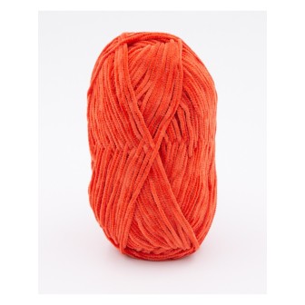 Knitting yarn Phildar Phil Chéri Orange Sanguine
