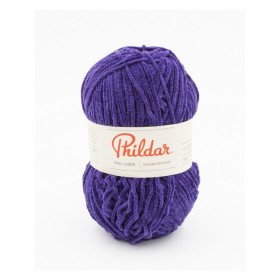 Knitting yarn Phildar Phil Chéri Ultraviolet