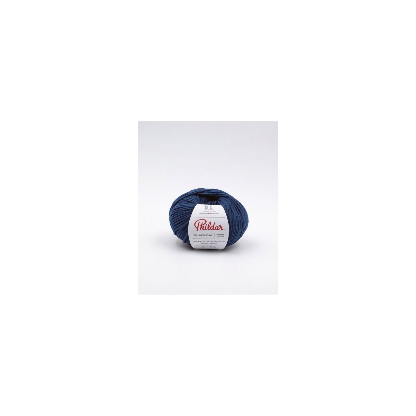 Knitting yarn Phildar Phil Merinos 6 Marine