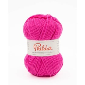 Knitting yarn Phildar Phil Partner 3,5 Fuchsia