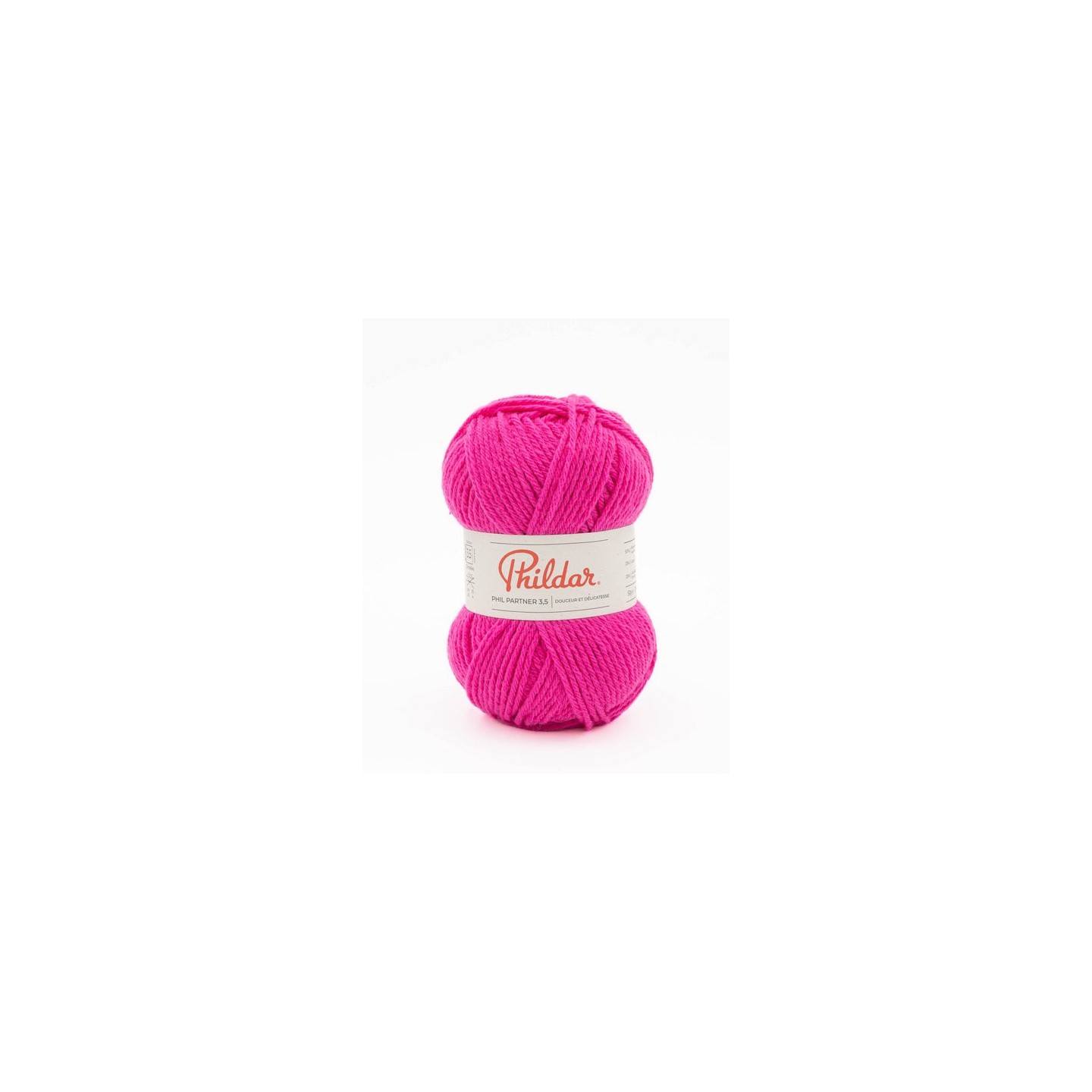 Laine à tricoter Phildar Phil Partner 3,5 Fuchsia