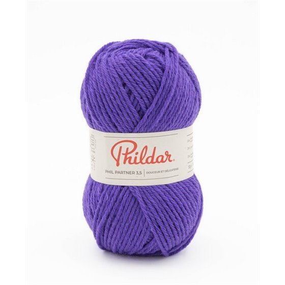 Phildar knitting yarn Phil Partner 3,5 Violet